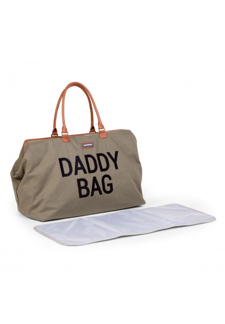 Prebaľovacia taška Daddy Bag Big Canvas Khaki