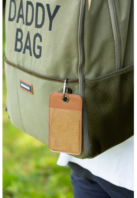 Prebaľovací batoh Daddy Bag Canvas Khaki