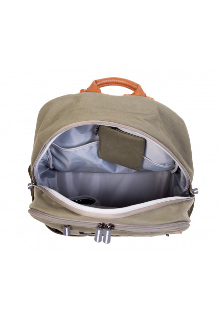 Prebaľovací batoh Daddy Bag Canvas Khaki