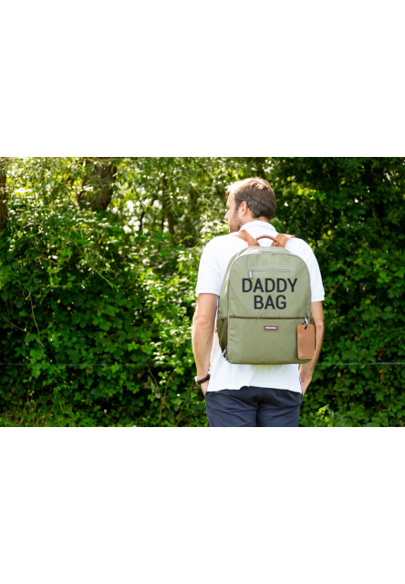 Prebaľovací batoh Daddy Bag Canvas Khaki