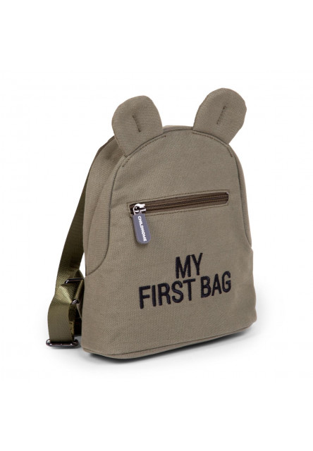 Detský batoh My First Bag Canvas Khaki