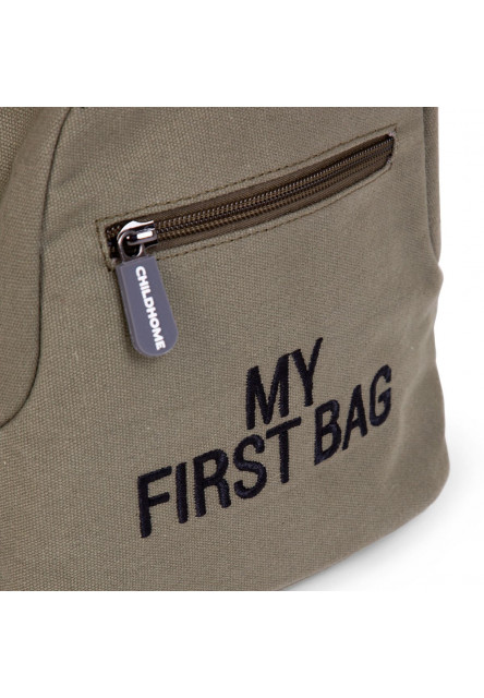 Detský batoh My First Bag Canvas Khaki