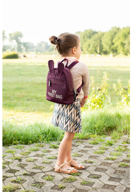 Detský batoh My First Bag Aubergine