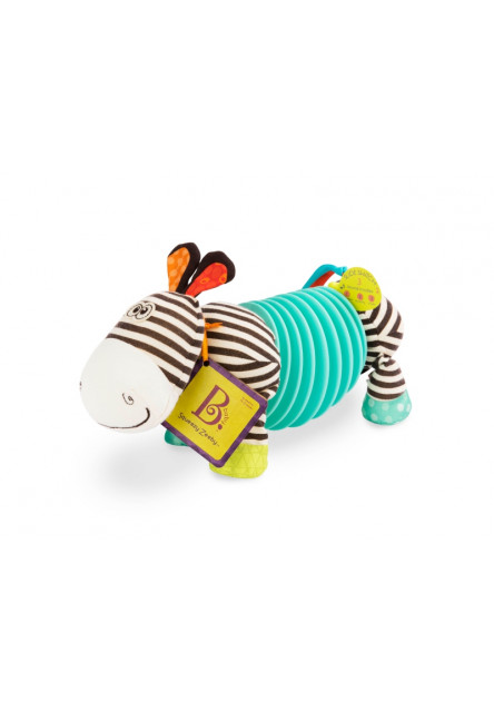 Ťahacia harmonika zebra Swueezy Zeeby B-Toys