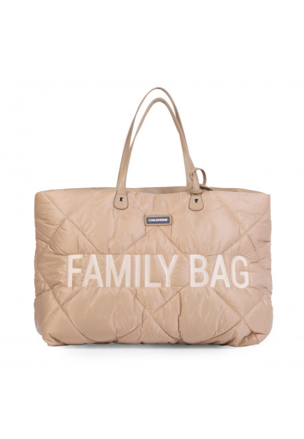 Cestovná taška Family Bag Puffered Beige Childhome