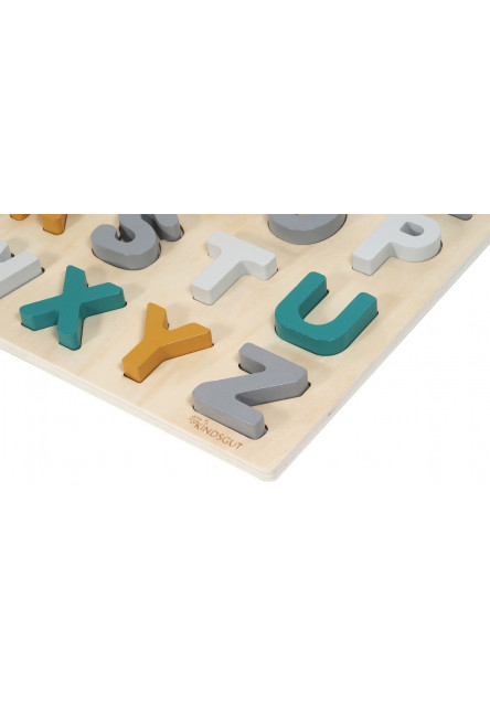 Drevené puzzle ABC Caspar