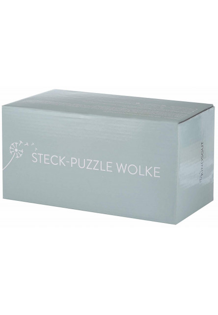 Drevené puzzle (ružový obláčik)