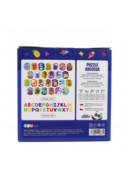 Puzzle Abeceda SK/CZ - Poškodený obal