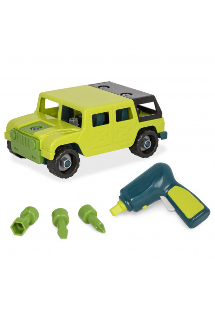 Stavebnica auto Off Road 4x4 B-Toys