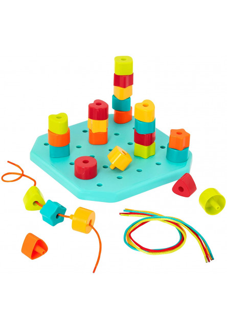 Navliekacie a stohovacie tvary Count & Match B-Toys