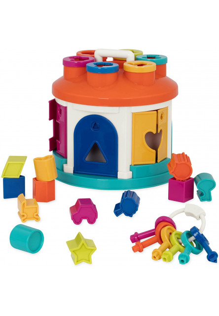 Dom s vkladacími tvarmi B-Toys