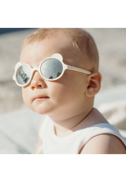 Slnečné okuliare OURS'ON 2-4 roky (Light Pink)