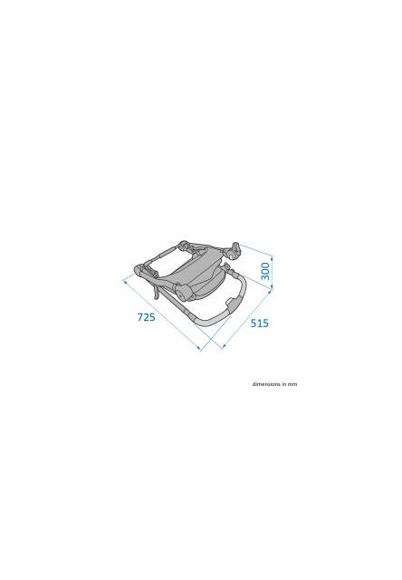 Zelia 3 kočík Essential Graphite