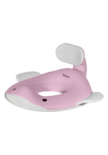 Sedátko na WC Veľryba svetlo-ružová KINDSGUT