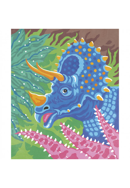 Atelier Sada Maxi Maľovanie s číslami Dinosaury od 7 rokov