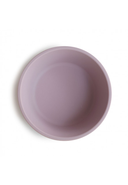 silikónová miska s prísavkou (Soft Lilac) Mushie