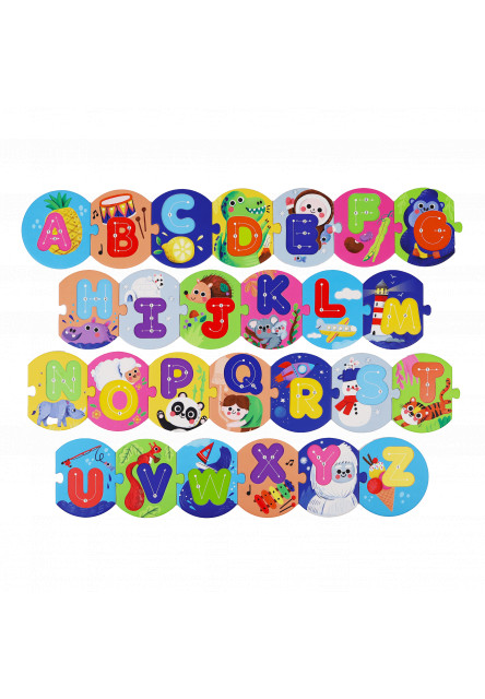 Puzzle Abeceda SK/CZ - Poškodený obal