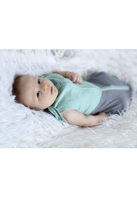 Zavinovačka Sleepee Second Step Swaddle s čiapočkou zdarma Bloom