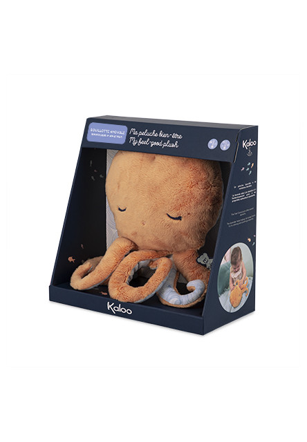 Plyšová chobotnica s levanduľovým vankúšom pre lepší spánok Petit Calme