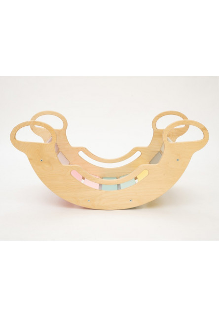 Montessori hojdačka 6in1 smile pastel