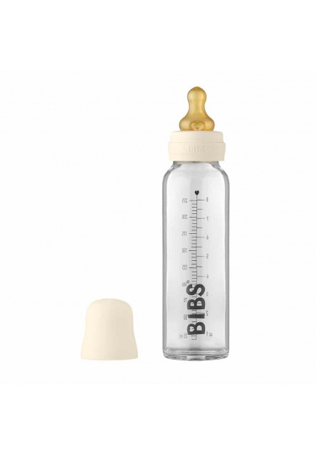 Baby Bottle sklenená fľaša 225ml (Ivory) BIBS