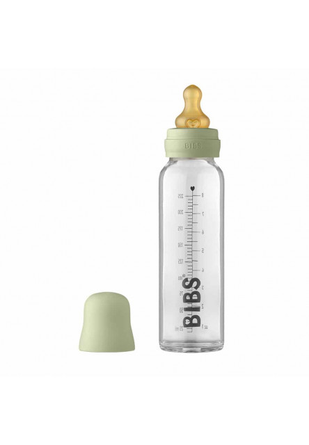 Baby Bottle sklenená fľaša 225ml (Sage) BIBS