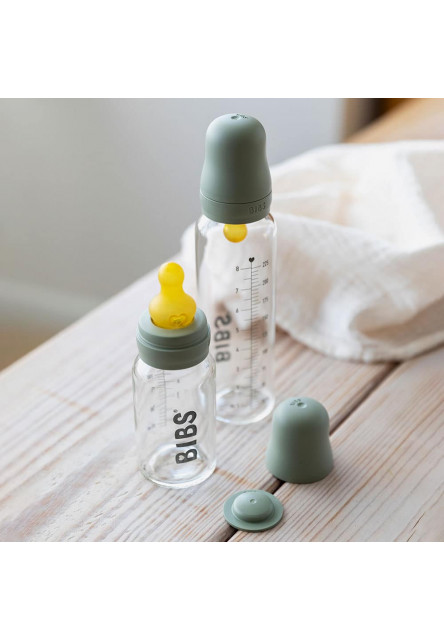 Baby Bottle sklenená fľaša 110ml (Sage)