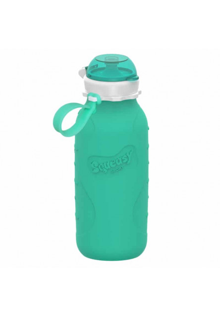 Silikónová fľaša 480ml (aqua) Squeasy Gear