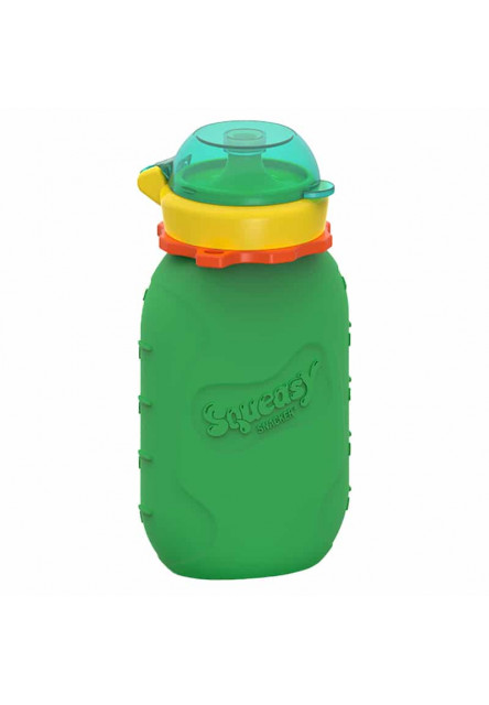 Silikónová kapsička 180 ml (zelená) Squeasy Gear