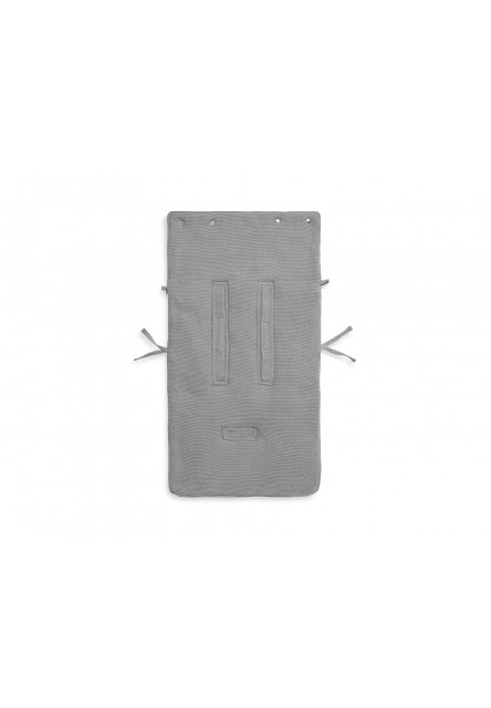 Fusak do autosedačky Basic Knit Stone Grey