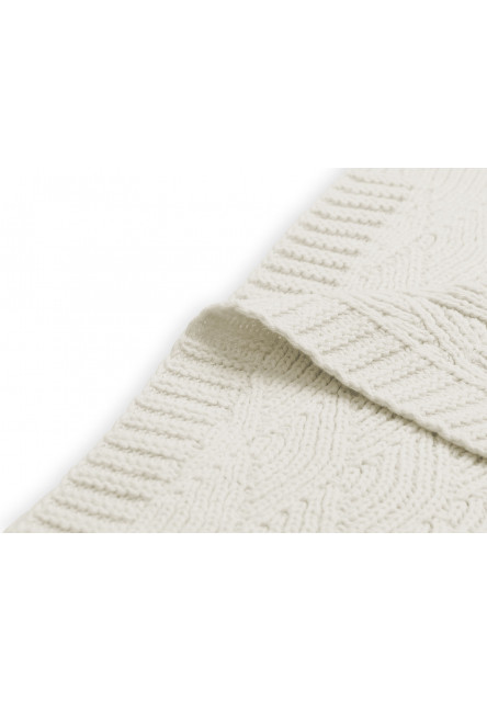 Deka pletená 75x100 cm River Knit Cream White