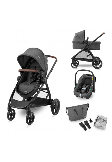 Zelia S Trio kočík 3v1 Dark Grey Maxi-Cosi
