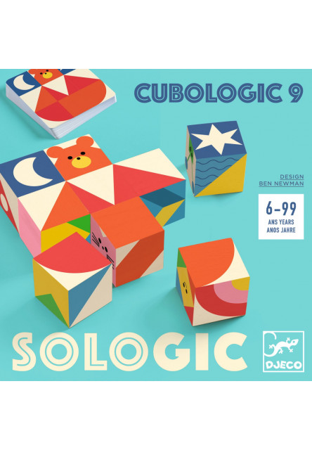 Sologic: Cubologic 9: stolová hra- hlavolam DJECO