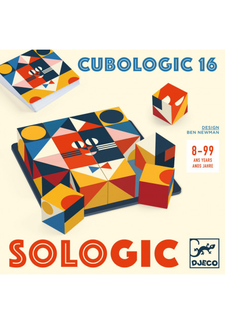 Sologic: Cubologic 16: stolová hra- hlavolam DJECO