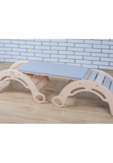 Poťah na Montessori hojdačku 5in1 s elastanom farba: béžová