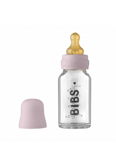 Baby Bottle sklenená fľaša 110ml (Dusky Lilac)