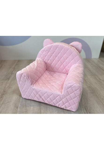 Babysteps Dětské křesílko Velvet farba: horčicová