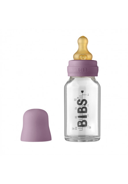 Baby Bottle sklenená fľaša 110ml (Mauve)