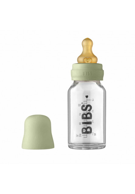 Baby Bottle sklenená fľaša 110ml (Mauve)