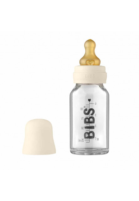 Baby Bottle sklenená fľaša 110ml (Mauve)