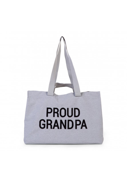 Cestovná taška Grandpa Canvas Grey Childhome