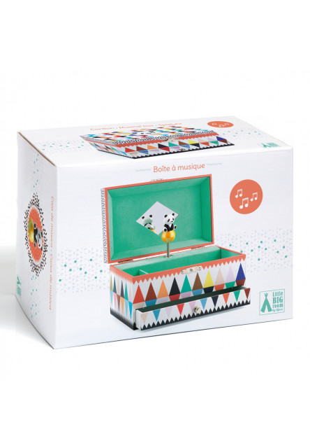 Panda: hracia skrinka so zásuvkou a priečinkom na prstienky