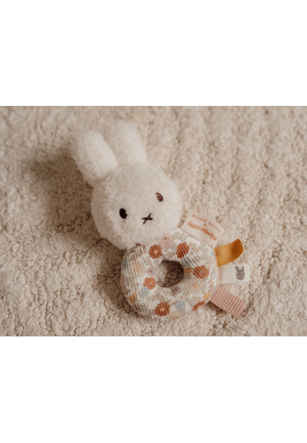 Hrkálka králiček Miffy Vintage Kvety