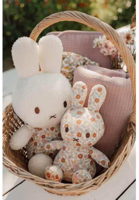 Králiček Miffy plyšový Vintage Kvety 35 cm