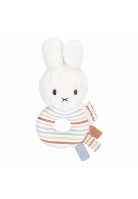 Hrkálka králiček Miffy Vintage Prúžky