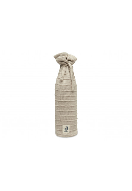 Pletený obal na ohrievaciu fľašu Pure Knit Nougat