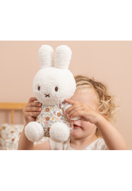 Králiček Miffy plyšový Vintage Kytičky 25 cm