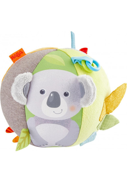 Textilná lopta s aktivitami Koala