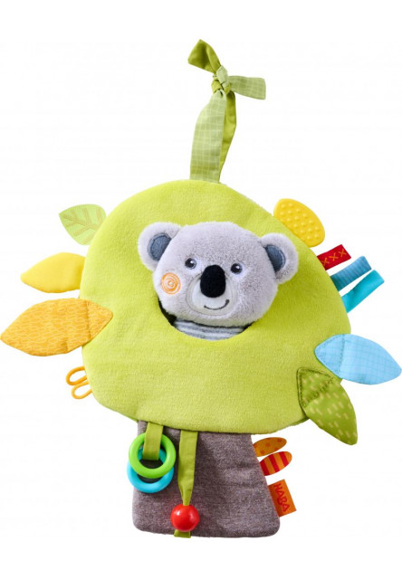 Textilná motorická hračka na zavesenie Koala