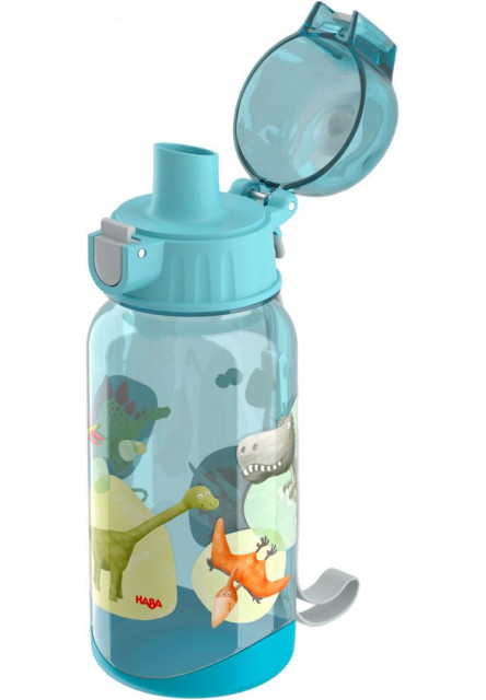 Zdravá fľaša pre deti plastová Dinosaury 400 ml